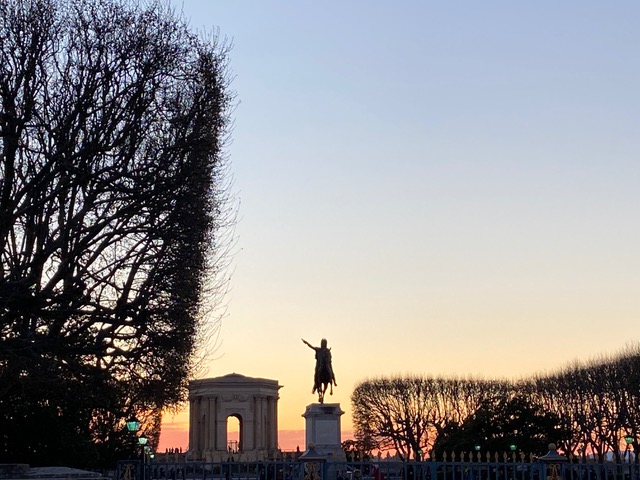 Les jardins du Peyrou nous dévoilent la beauté de Montpellier